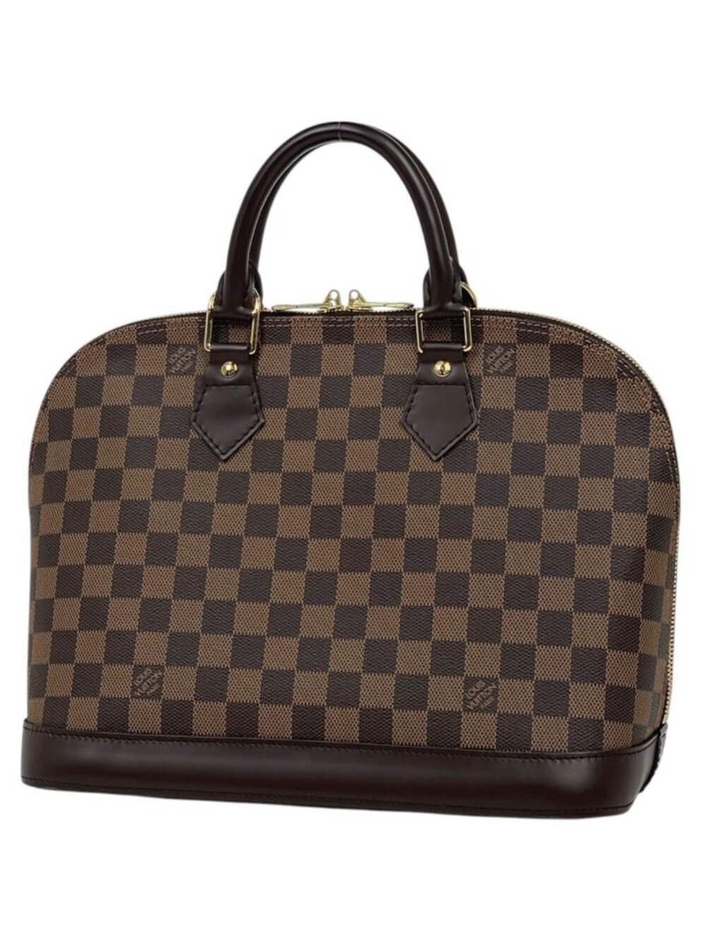 Louis Vuitton Alma Handbag Damier Brown